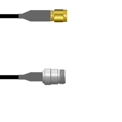 Q-6901W0008084I by Amphenol Custom Cable - SMA-SP/N-SJ RG58 84I