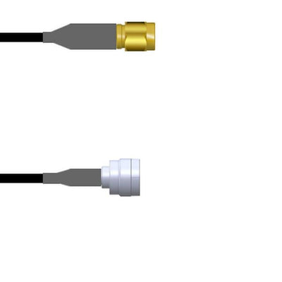 Q-690550008036I by Amphenol Custom Cable - SMA-SP/TNC-SP RG58 36I