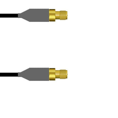 Q-70070000M084I by Amphenol Custom Cable - SMA-SJ/SMA-SJ LMR24 84I