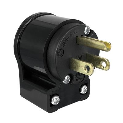 Q-710-RA by Qualtek - 15A 125VAC NEMA 5-15P ANGLED STR