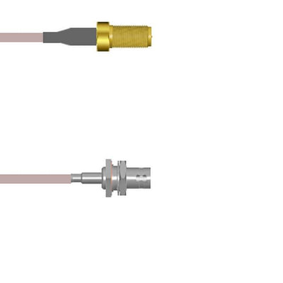 Q-710040005018I by Amphenol Custom Cable - SMA-SJ/BNC-SJB G316 18I