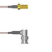 Q-7100D0005006I by Amphenol Custom Cable - SMA-SJ/BNC-RP G316 6I