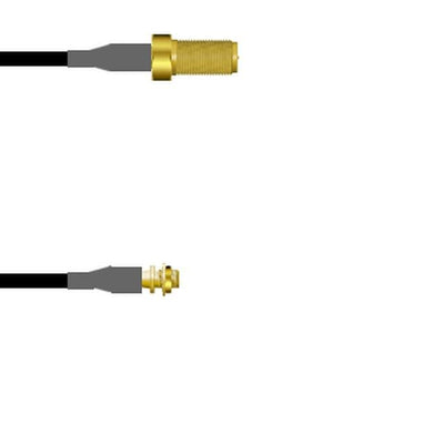 Q-7101I0003012I by Amphenol Custom Cable - SMA-SJ/MMCX-SJB G174 12I