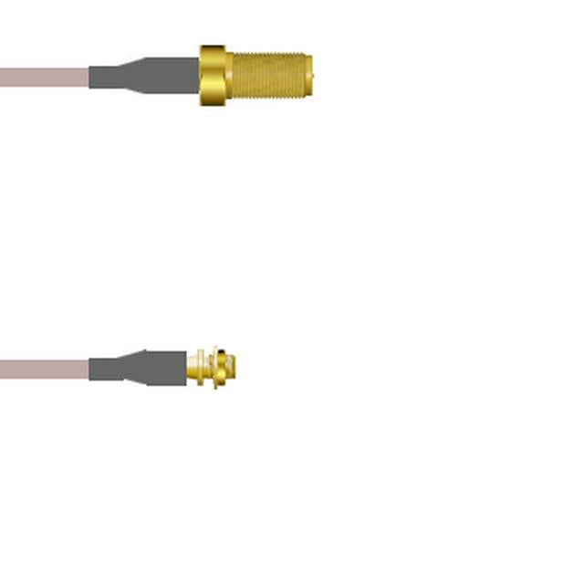 Q-7101I0005060I by Amphenol Custom Cable - SMA-SJ/MMCX-SJB G316 60I