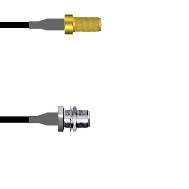 Q-7101T0003048I by Amphenol Custom Cable - SMA-SJ/N-SJB G174 48I