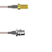 Q-7101T0005.25M by Amphenol Custom Cable - SMA-SJ/N-SJB G316 0.25M