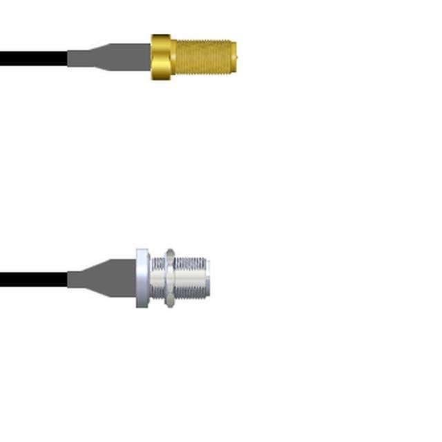 Q-7101U0003024I by Amphenol Custom Cable - SMA-SJ/N-SJB G174 24I