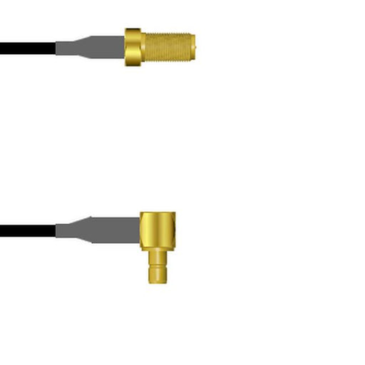 Q-7103I0003036I by Amphenol Custom Cable - SMA-SJ/SMB-RJ G174 36I