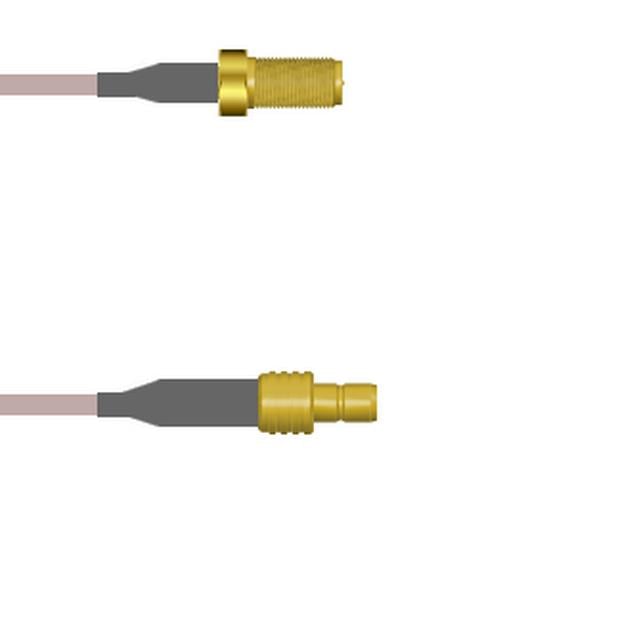 Q-7103L0005024I by Amphenol Custom Cable - SMA-SJ/SMB-SJ G316 24I
