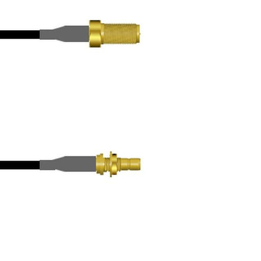 Q-7103M0003003I by Amphenol Custom Cable - SMA-SJ/SMB-SJB G174 3I