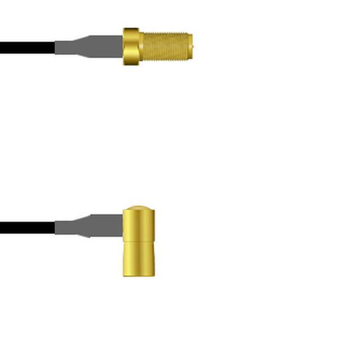 Q-7103S0003108I by Amphenol Custom Cable - SMA-SJ/SMB-RP G174 108I