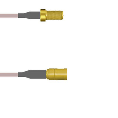 Q-7103W0005048I by Amphenol Custom Cable - SMA-SJ/SMB-SP G316 48I