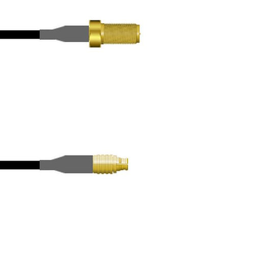 Q-710440003048I by Amphenol Custom Cable - SMA-SJ/SMP-SP G174 48I