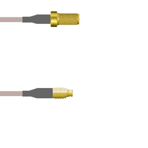 Q-710440005060I by Amphenol Custom Cable - SMA-SJ/SMP-SP G316 60I