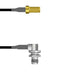 Q-710480003003M by Amphenol Custom Cable - SMA-SJ/TNC-RJB G174 3M