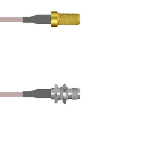 Q-7104F0005084I by Amphenol Custom Cable - SMA-SJ/TNC-SJB G316 84I