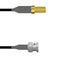 Q-7200L0008048I by Amphenol Custom Cable - SMA-SJ/BNC-SP RG58 48I
