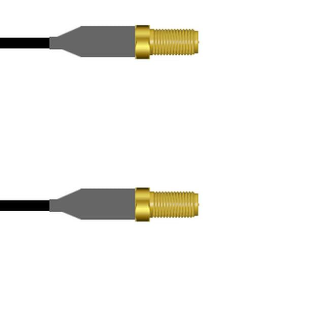 Q-720720008003M by Amphenol Custom Cable - SMA-SJ/SMA-SJ RG58 3M