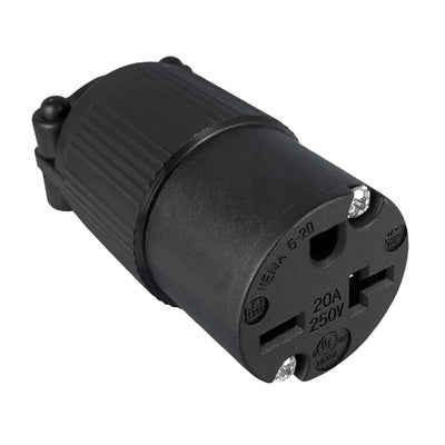 Q-728 by Qualtek - PWR ENT PLUG NEMA6-20 STR SCREW