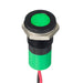 Q14F3BXXG12E by APEM Inc. - LED PM INDICATOR FLUSH GREEN
