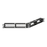 QAPP48HDBL by Panduit Corp - 48-PORT ANGLED HIGH DENSITY PATC