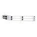 QAPP48HDWH by Panduit Corp - QN PATCH PANEL, ANGLED, 48 PORT,