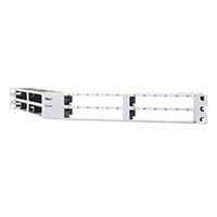 QAPP48HDWH by Panduit Corp - QN PATCH PANEL, ANGLED, 48 PORT,