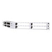 QAPP48HDWH by Panduit Corp - QN PATCH PANEL, ANGLED, 48 PORT,
