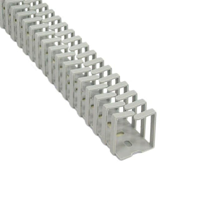 QDF175X175G by ABB Control - WIRE DUCT SLOTTED 1.64' GRAY
