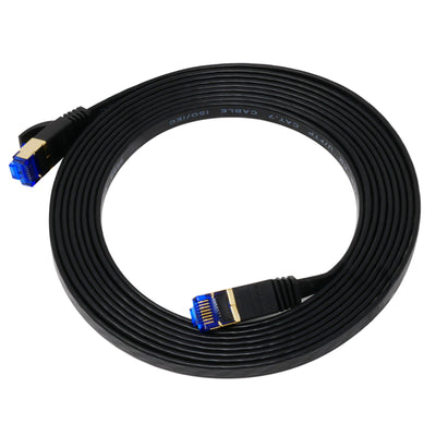 QG-CAT7F-10FT-BLK by QualGear - CAT7F ETHERNET CABLE 10FT- BLACK