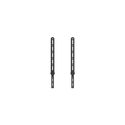 QG-SB-001-BLK by QualGear - UNIVERSAL SOUND BAR BRACKET BLK
