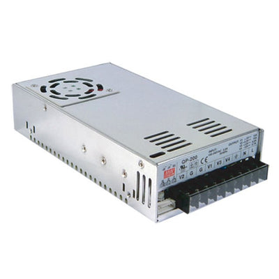 QP-200-3B by MEAN WELL USA Inc. - AC/DC CNVRTR 5V 3.3V +/-12V 205W