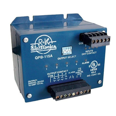 QPB-24V by R-K Electronics, Inc. - RELAY GEN PURPOSE SPST 10A 24V