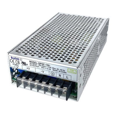 QPDF-150-24 by Qualtek - AC/DC CONVERTER 24V 150W