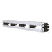 QPP24WH by Panduit Corp - QN PATCH PANEL, FLAT, 24 PORT, 1