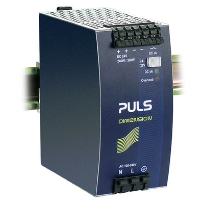 QS10.241 by PULS, LP - AC/DC DIN RAIL SUPPLY 24V 240W