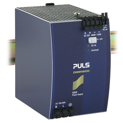 QS20.241-A1 by PULS, LP - AC/DC DIN RAIL SUPPLY 24V 480W