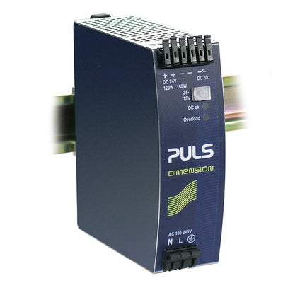 QS5.241 by PULS, LP - AC/DC DIN RAIL SUPPLY 24V 120W