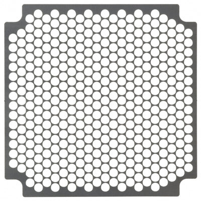 QSB-92-01 by Qualtek - FAN EMI FILTER SHIELD 92MM METAL
