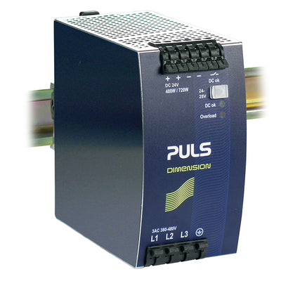 QT20.481 by PULS, LP - AC/DC DIN RAIL SUPPLY 48V 480W