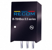 R-78HB5.0-0.5 by Recom Power - DC DC CONVERTER 5V 3W