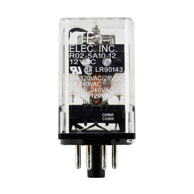 R02-5A10-12 by NTE Electronics, Inc - RELAY GEN PURPOSE SPDT 10A 12V