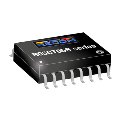 R05CT05S-CT by Recom Power - DC DC CONVERTER 5V 500MW