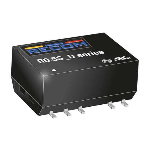 R0.5S12-2405/P by Recom Power - DC DC CONVERTER 5V 500MW