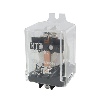 R10-14D10-24F by NTE Electronics, Inc - RELAY GEN PURPOSE 3PDT 10A 24V