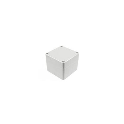 R100-240-035 by Hammond Manufacturing - BOX ALUM GRAY 9.450""L X 9.450""W