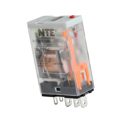 R11-5A15-12N by NTE Electronics, Inc - RELAY GEN PURPOSE SPDT 15A 12V