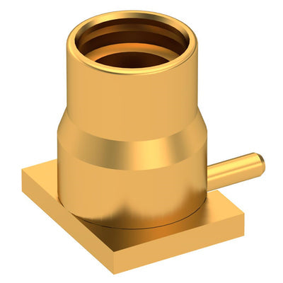 R110427820 by Radiall USA, Inc. - MMCX / STRAIGHT JACK RECEPTACLE