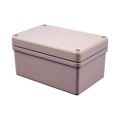 R110-082-000 by Hammond Manufacturing - BOX ALUM GRAY 5.114""L X 3.350""W