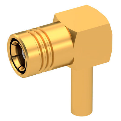 R114183000 by Radiall USA, Inc. - SMB F RA F CR 2/50 C100